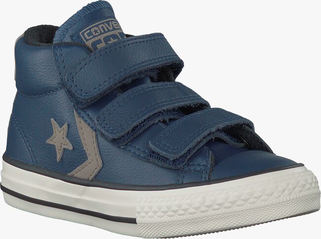 Blauwe CONVERSE Sneakers STAR PLAYER MID 3V KIDS  - large