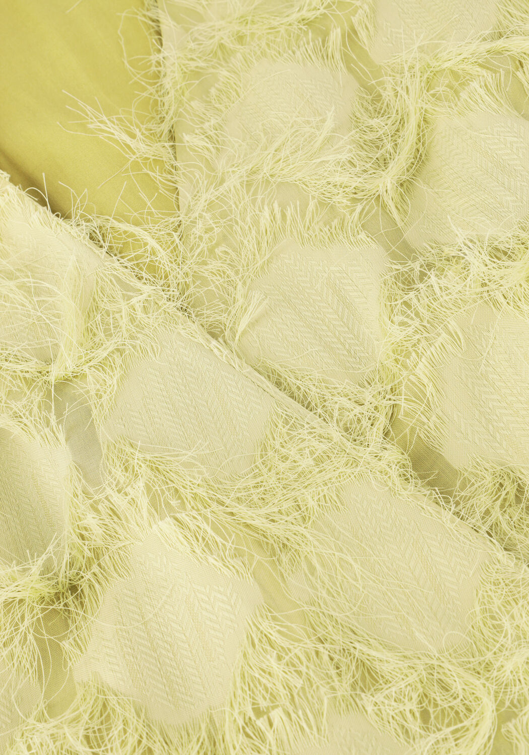 AAIKO Mini robe FLORICA FRINGE PES 482 Kaki - large