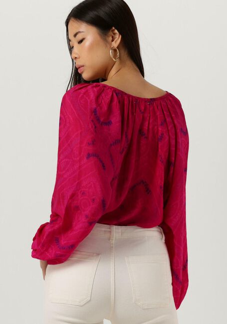 Roze SISSEL EDELBO  JAKARTA SILK BLOUSE - large