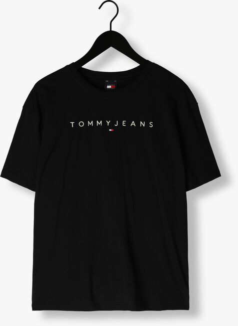 TOMMY JEANS T-shirt TJM REG LINEAR LOGO TEE EXT en noir - large