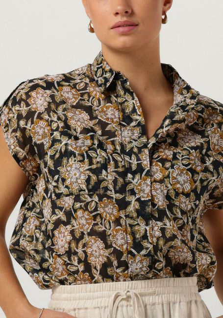 Donkergroene CIRCLE OF TRUST  LANA BLOUSE - large