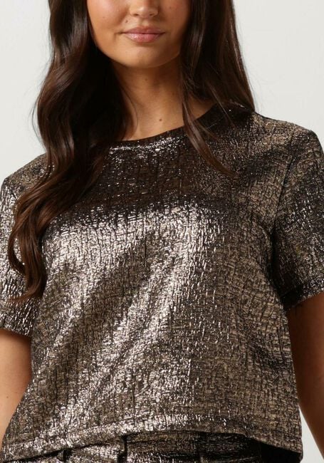 SELECTED FEMME Haut SLFVIOLET SS TOP EX en or - large