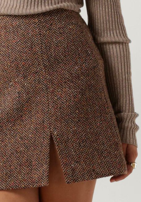 VANESSA BRUNO Mini-jupe MIMI en marron - large