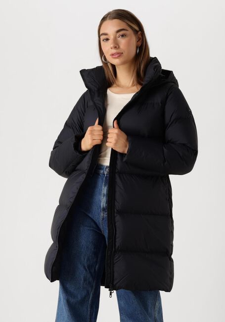 Donkerblauwe TOMMY HILFIGER Gewatteerde jas HW DOWN CASUAL COAT - large