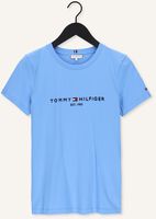 Lichtblauwe TOMMY HILFIGER T-shirt REGULAR HILFIGER C-NK Lichtblauwe TOMMY HILFIGER T-shirt REGULAR HILFIGER C-NK - medium