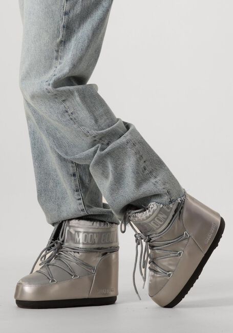 MOON BOOT Snowboots ICON LOW GLANCE en argent - large