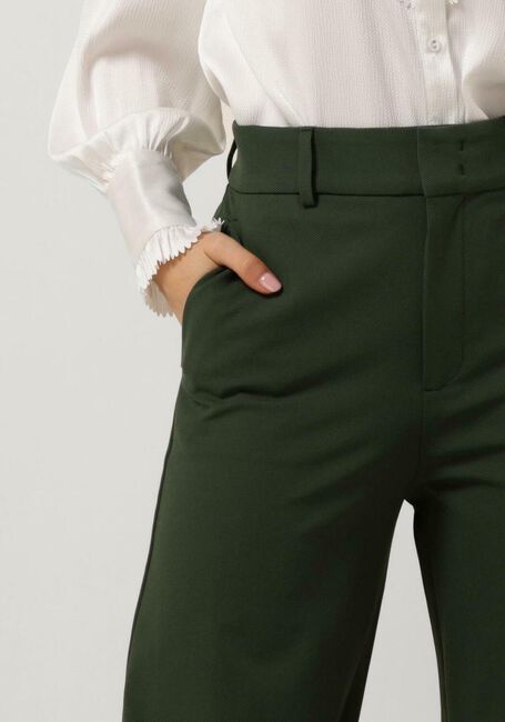 VANILIA Pantalon TAILORED TWILL Vert foncé - large