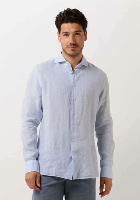 PROFUOMO Chemise décontracté SHIRT X-CUTAWAY SC LINNEN Bleu clair - large
