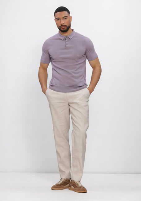 SAINT STEVE Polo CHRIS en violet - large