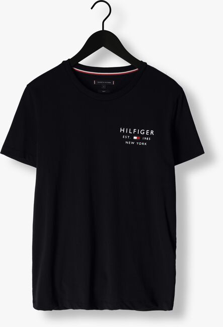 Donkerblauwe TOMMY HILFIGER T-shirt BRAND LOVE SMALL LOGO TEE - large