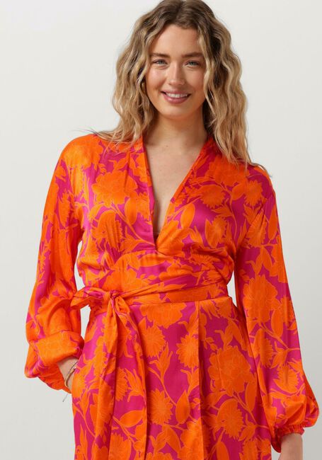 JANICE Robe maxi NOAH en orange - large