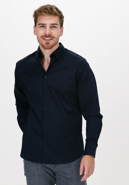 SELECTED MEN Chemise classique SLIMMICHIGAN SHIRT LS B Bleu foncé - large