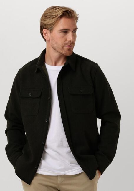 Groene DSTREZZED Overshirt ULRIK OVERSHIRT - large