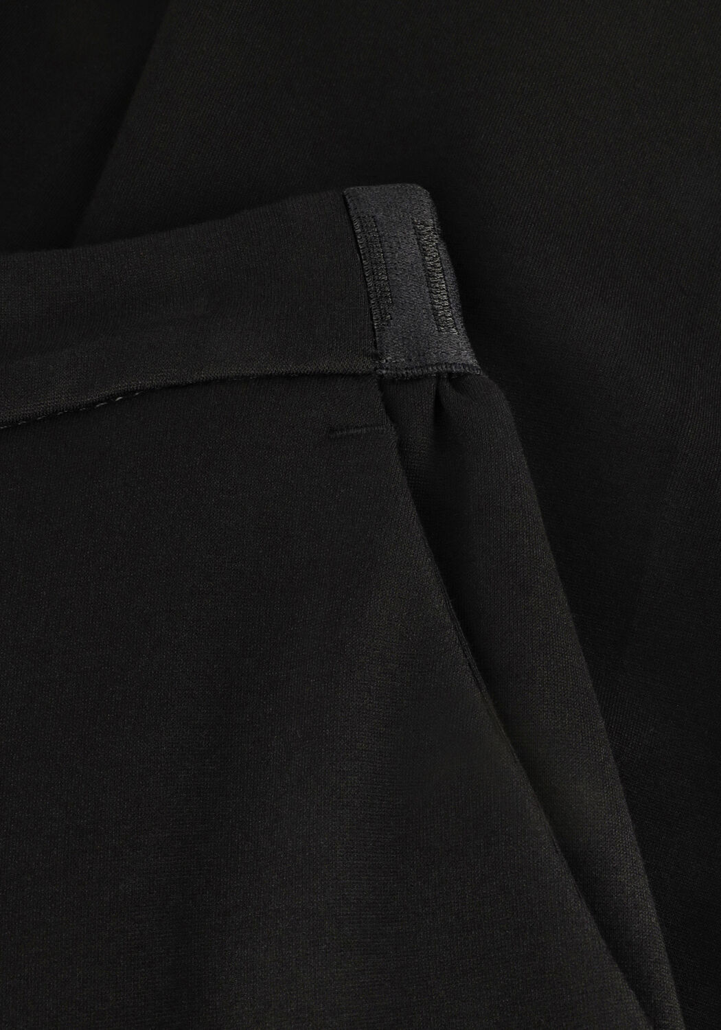 Zwarte SUMMUM Wijde broek TROUSERS BOOT CUT PUNTO MILANO (4S2197) - large