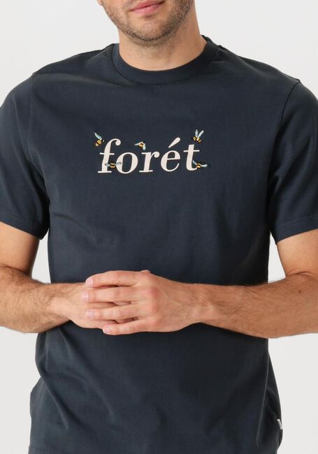 FORÉT T-shirt AMBER BEE T-SHIRT Bleu foncé - large