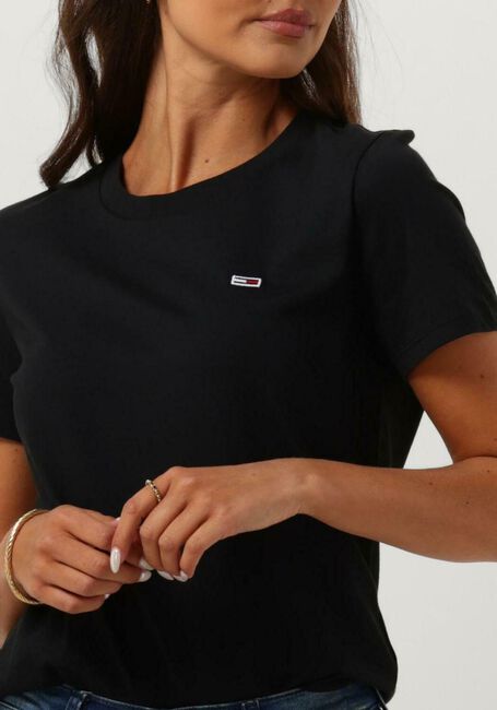 TOMMY JEANS T-shirt TJW REGULAR JERSEY C NECK en noir - large