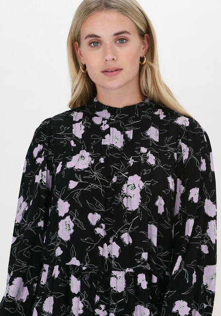 MSCH COPENHAGEN Mini robe LORINA MOROCCO LS DRESS en noir - large
