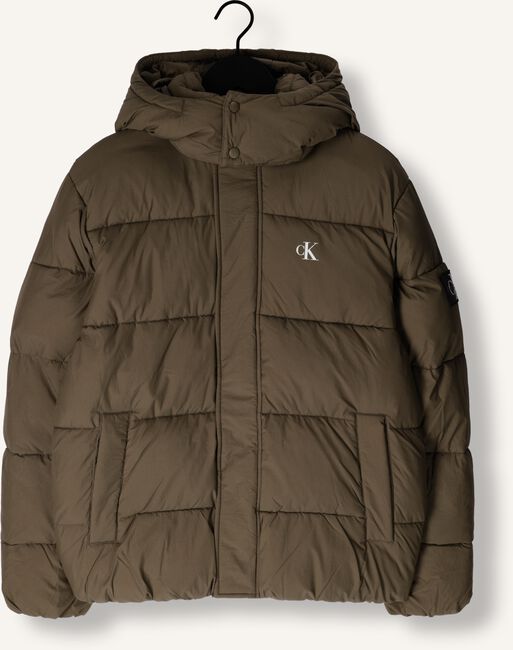 Donkergroene CALVIN KLEIN Gewatteerde jas ESSENTIALS NON DOWN JACKET Donkergroene CALVIN KLEIN Gewatteerde jas ESSENTIALS NON DOWN JACKET - large