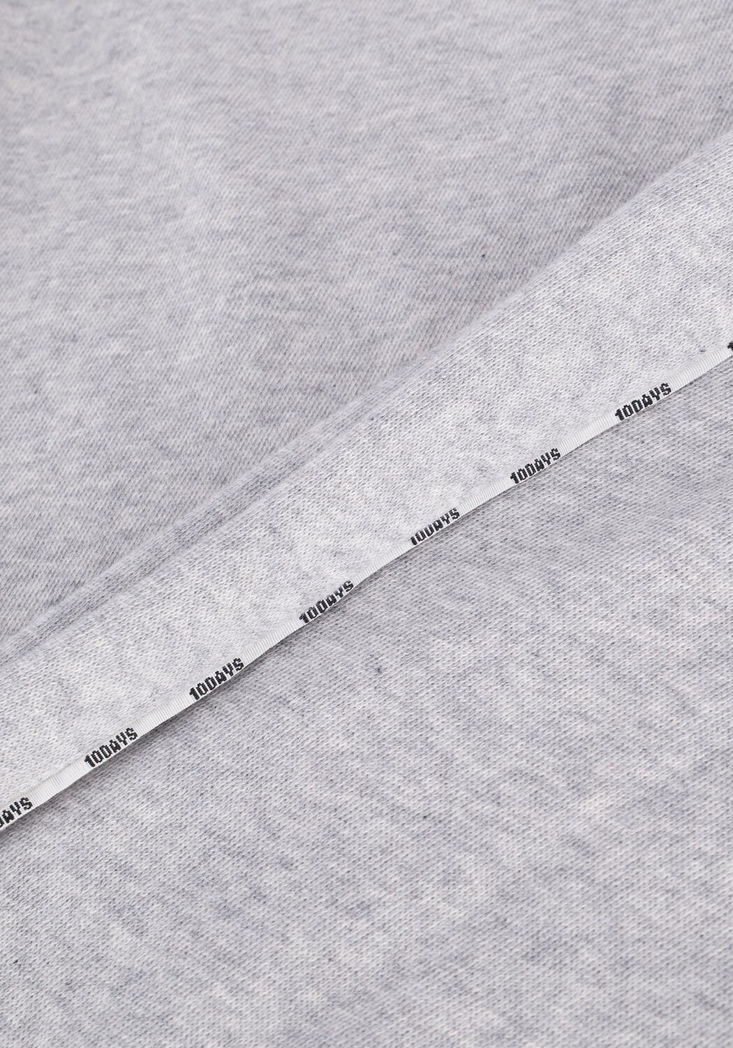 10DAYS Robe midi T-SHIRT DRESS FLEECE en gris - large