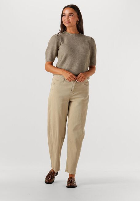 Khaki Y.A.S. Trui YASANNE SS KNIT PULLOVER - large