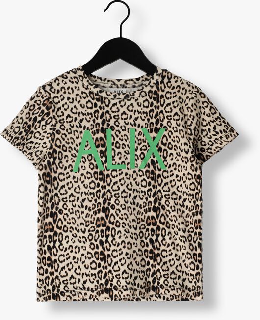 Bruine ALIX MINI Top KNITTED LEOPARD T-SHIRT - large