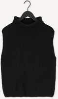 Zwarte 10DAYS Spencer TURTLE NECK VEST Zwarte 10DAYS Spencer TURTLE NECK VEST - medium