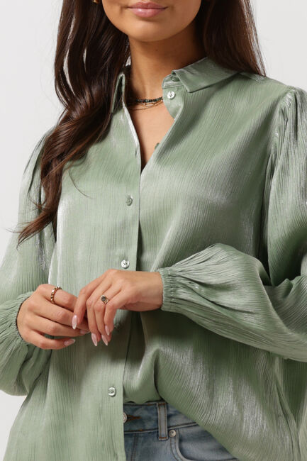 Lichtblauwe SELECTED FEMME  SLFELKE-HOLLY LS SHIRT - large