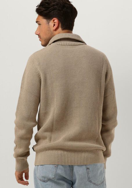 SAINT STEVE Col roulé LIAM en beige - large