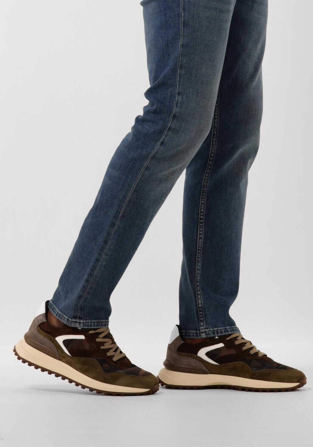 Bruine FLORIS VAN BOMMEL Sneakers SFM-10159 NOPPI - large