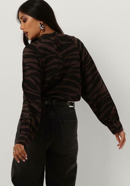 OBJECT OBJCIRA L/S TOP Blouses en marron - large