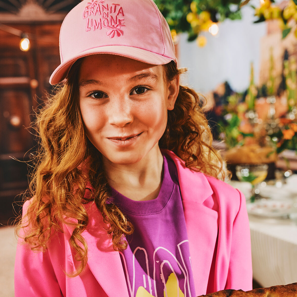 Z8 MADONNA Casquette en rose - large