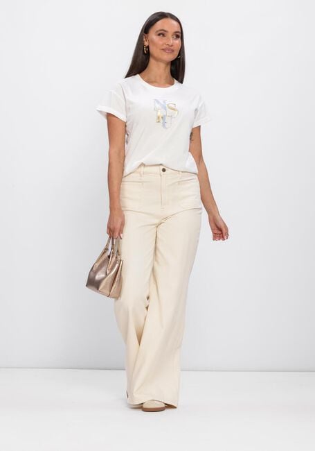 NUKUS Haut ROWENA SHIRT en blanc - large