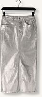 Zilveren SECOND FEMALE Midirok ASPECT SKIRT Zilveren SECOND FEMALE Midirok ASPECT SKIRT - medium