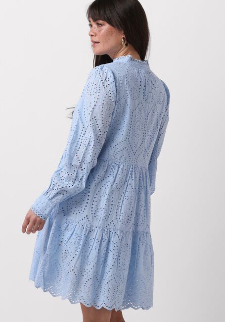 Lichtblauwe Y.A.S. Mini jurk YASHOLI LS DRESS S. - large