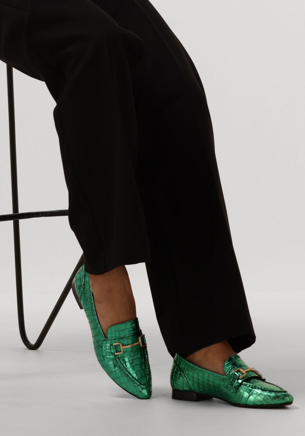 Groene NOTRE-V Loafers 4628 - large