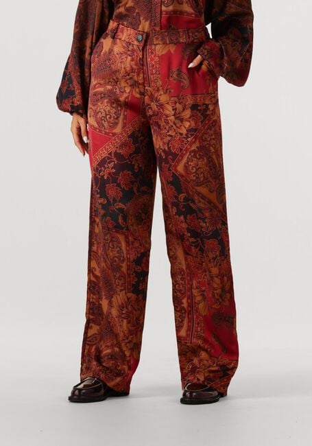 AMAYA AMSTERDAM Pantalon large ANNE en multicolore - large