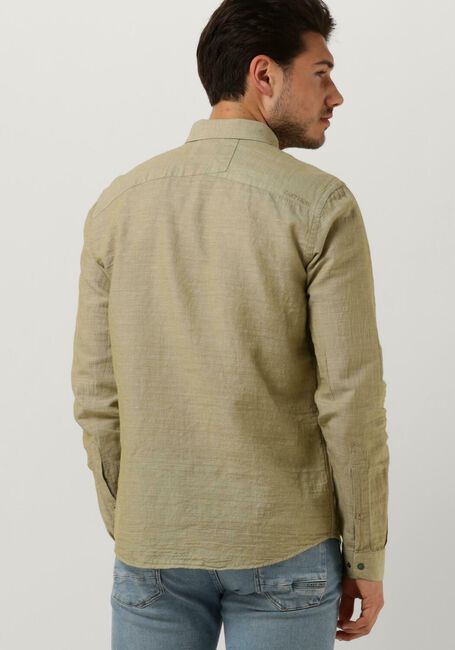 CAST IRON Chemise décontracté LONG SLEEVE SHIRT CO LI DOBBY en vert - large