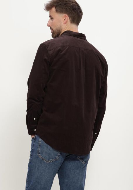 Bruine TOMMY HILFIGER Casual overhemd SOLID CORDUROY RF SHIRT - large