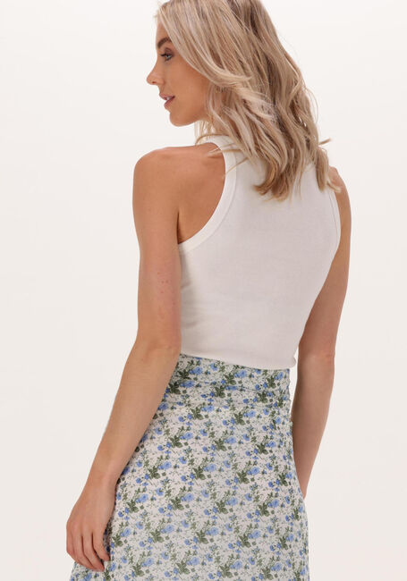 COLOURFUL REBEL Haut SACHI RIB TANKTOP Blanc - large