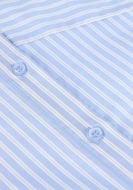 ESMÉ STUDIOS Mini robe GINNY OVERSIZE SHIRT DRESS Bleu/blanc rayé - large