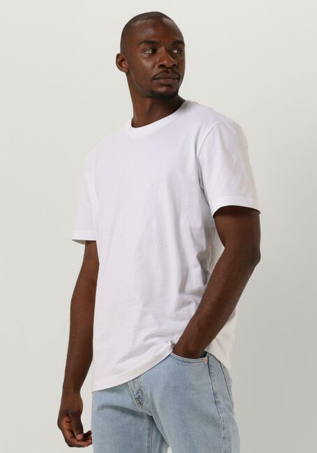 SELECTED HOMME T-shirt SLHNORMANI180 SS O-NECK TEE en blanc - large