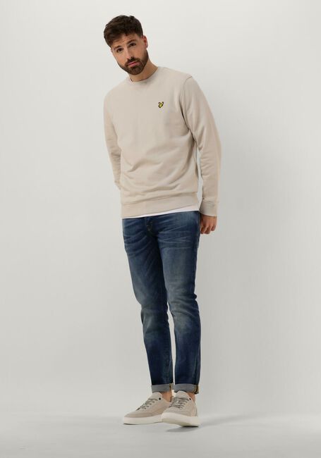 LYLE & SCOTT Pull CREW NECK SWEATSHIRT en beige - large