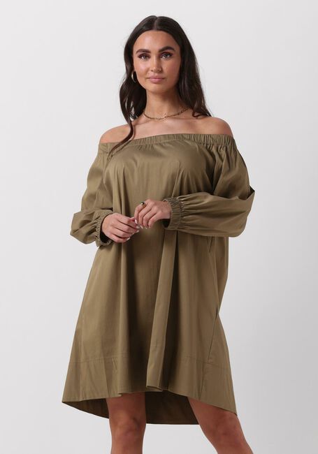 SEMICOUTURE Mini robe S4SK26 DRESS en vert - large