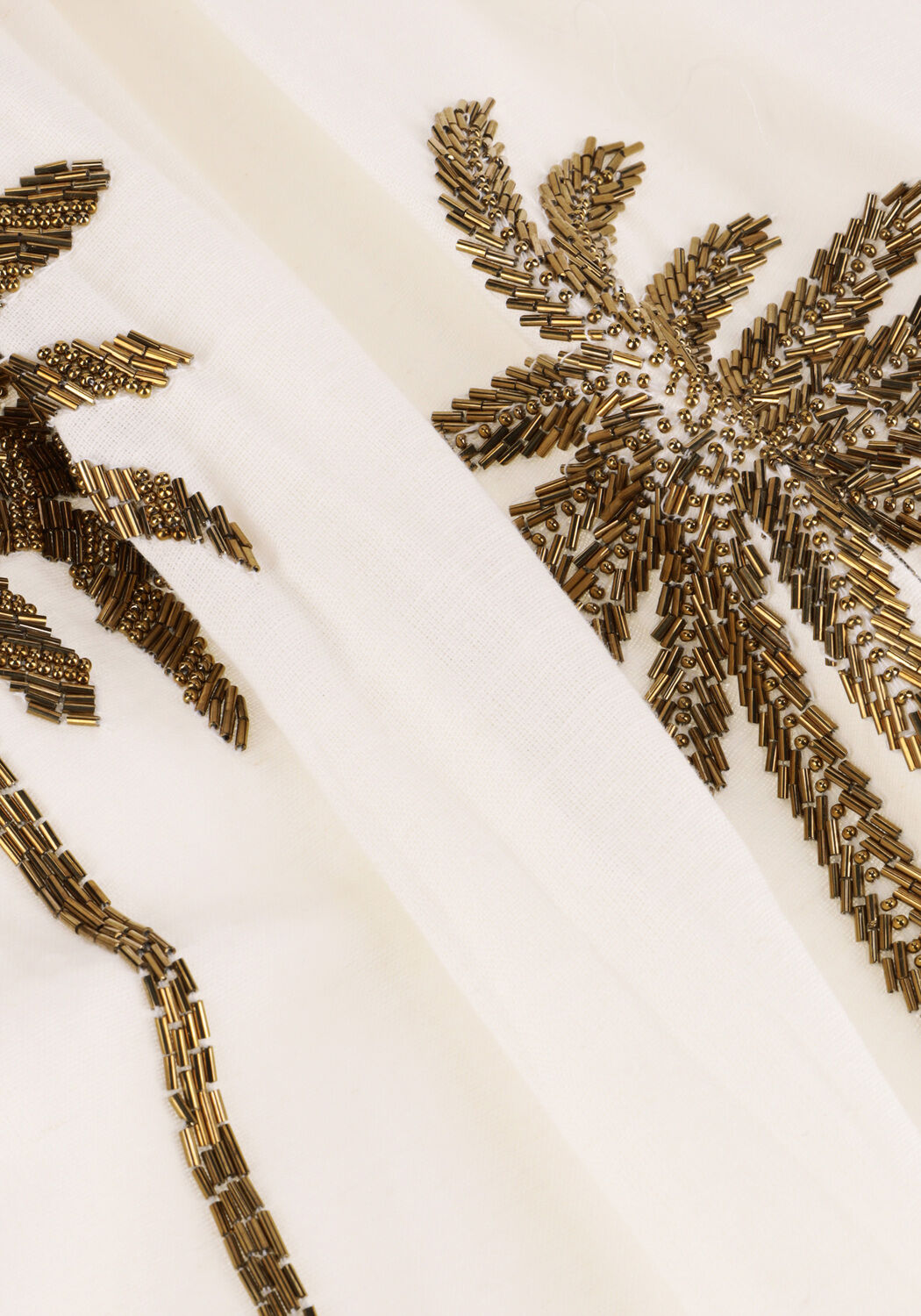 Ecru WILD Mini jurk CLOVIS - large