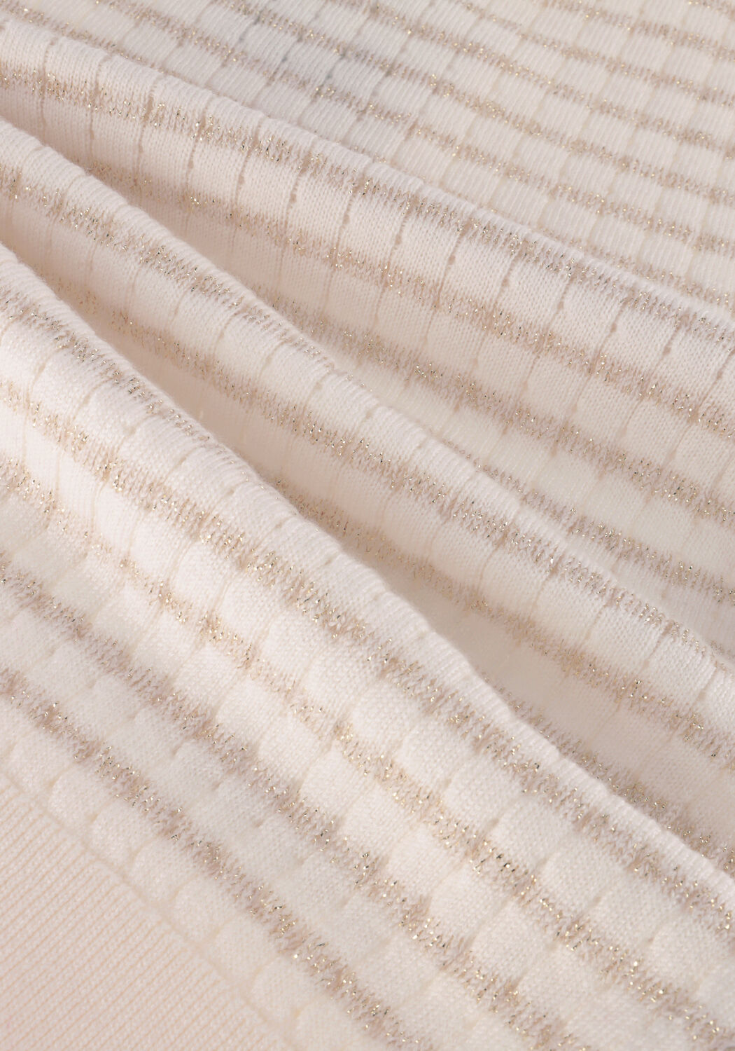 VANILIA LUREX CREWNECK Hauts & T-shirts &Eacute;cru - large