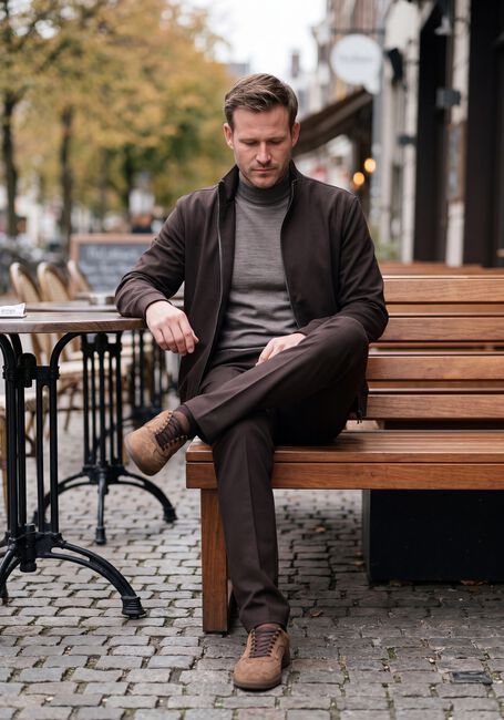 STEFANO LAURAN SL-CALEB Pantalons en marron - large