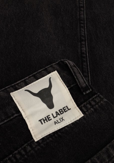 Donkergrijze ALIX THE LABEL Wijde broek BAGGIE DENIM PANTS Donkergrijze ALIX THE LABEL Wijde broek BAGGIE DENIM PANTS - large