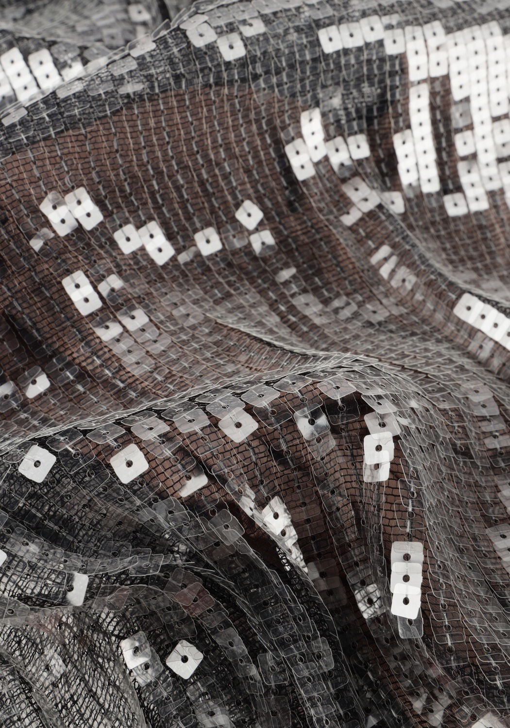 SECOND FEMALE Mini robe POSH DRESS en gris - large