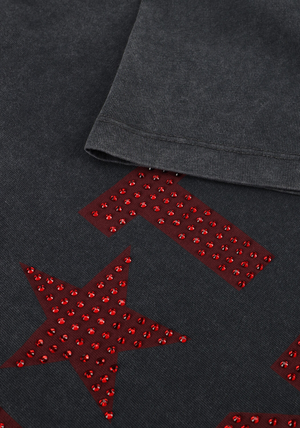 Grijze REFINED DEPARTMENT T-shirt MAGGY - large