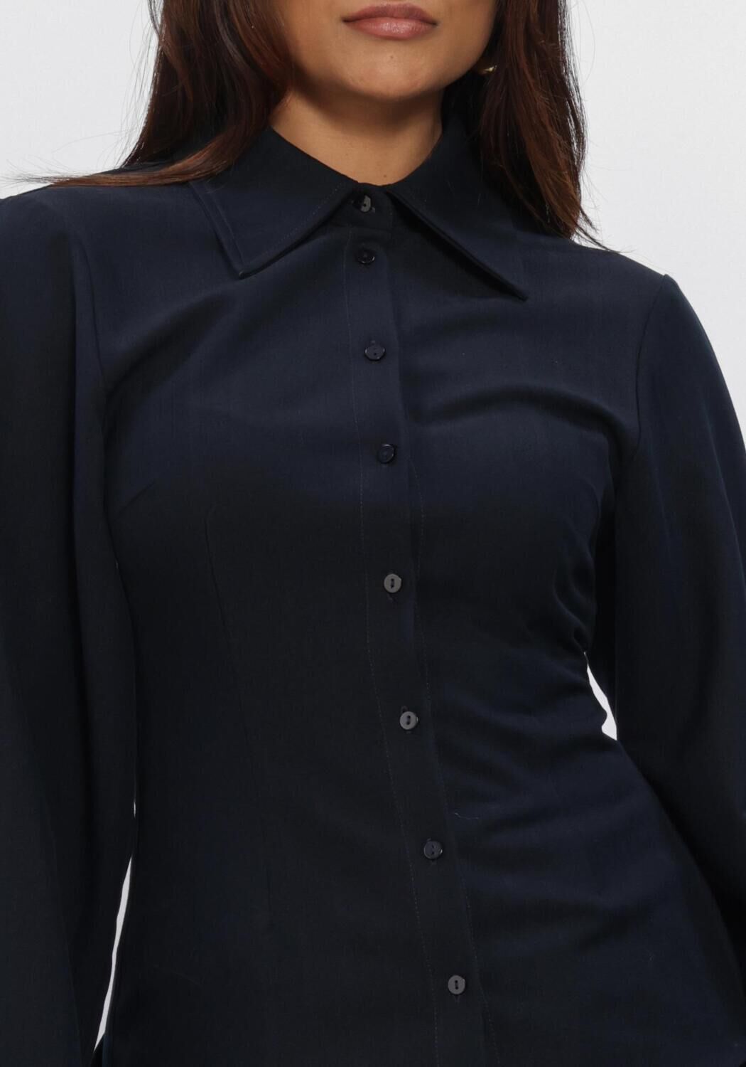 Donkerblauwe AMAYA AMSTERDAM  LOUI BLOUSE - large